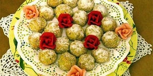Photo de la Recette: BAISERS MEXICAINS A LA ROSE