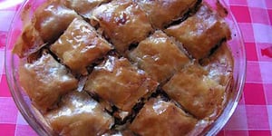 Photo de la Recette: Baklava Léger aux Pommes
