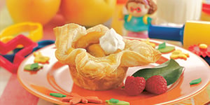 Photo de la Recette: Baluchons de Pommes en Pâtissière