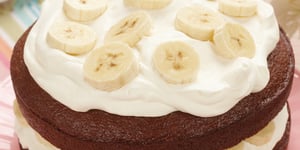 Photo de la Recette: BANANA CREAM GINGERBREAD