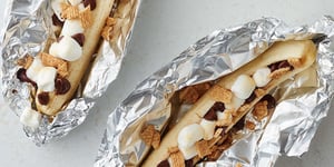 Photo de la Recette: Banane au Chocolat Grillé