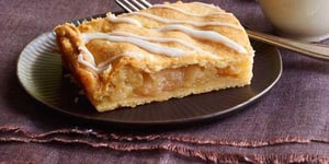 Photo de la Recette: Barres à la Tarte aux Pommes