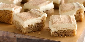 Barres de Biscuits à la Cannelle Moelleux aux 4 Ingrédients