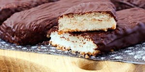 Barres de Chocolat à la Noix de Coco