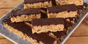 Photo de la Recette: Barres de Corn Flakes au Chocolat