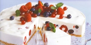 Bavarois aux Fruits Rouges