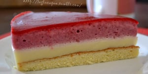 Photo de la Recette: Bavarois Chocolat Blanc et Framboises