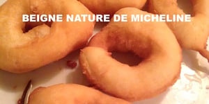 Photo de la Recette: BEIGNES NATURE DE MICHELINE