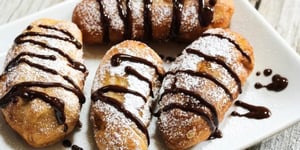 Photo de la Recette: Beignets Banane-chocolat