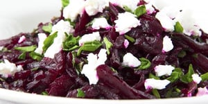 Photo de la Recette: Betteraves au Chèvre Frais
