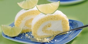 Photo de la Recette: Biscuit Roulé à la Crème de Citron