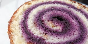Photo de la Recette: Biscuit Roulé à la Myrtille