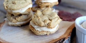 Biscuits "sandwich" à L'érable