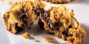 Photo de la Recette: Biscuits à la Citrouille et aux Pépites de Chocolat Noir