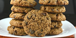 Biscuits à la Mélasse, Avoine, Chocolat et Raisin