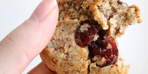 Photo de la Recette: Biscuits Amandes Cranberries