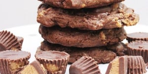 Biscuits au Chocolat, Beurre D’arachides et Reese