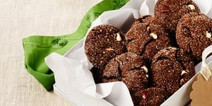 Photo de la Recette: BISCUITS AU CHOCOLAT ET À LA MENTHE