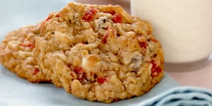 Photo de la Recette: BISCUITS AU GRUAU CROQUANTS FORÊT-NOIRE