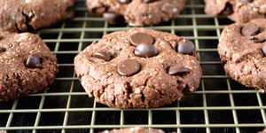 Photo de la Recette: Biscuits au Sarrasin Double-Chocolat