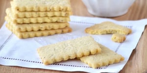 Biscuits au Sucre Blond, Huile D’olive et Anis