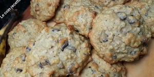 BISCUITS AUX BANANES, GRUAU ET CHOCOLAT