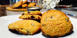 Biscuits aux Brisures de Chocolat et Yogourt