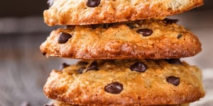 Biscuits aux Flocons D'avoine, Amande et Noix de Coco