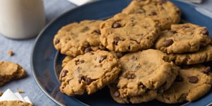Biscuits aux Pépites de Chocolat Noir et Figues