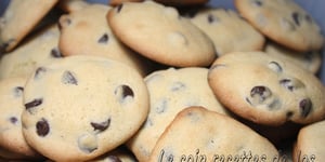 Photo de la Recette: BISCUITS DÉCADENTS AUX PÉPITES DE CHOCOLAT