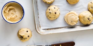 Photo de la Recette: Biscuits Glacés à L’ancienne aux Bananes et aux Pépites de Chocolat