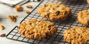 Biscuits Maison à L'avoine et aux Raisins Secs