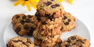 Biscuits Protéinés aux Pépites de Chocolat Keto / Cétogène