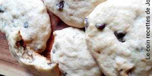 Photo de la Recette: Biscuits Tendres aux Bananes, Noix et Chocolat