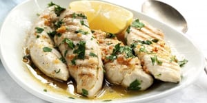 Blancs de Poulet à L'ail et au Citron