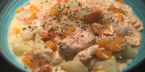 Blanquette de Saumon et Légumes