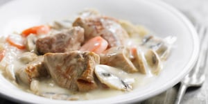 Photo de la Recette: Blanquette de Veau Express à la Cocotte Minute