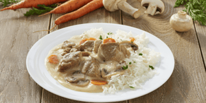 Photo de la Recette: Blanquette de Veau Minute