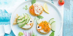 Photo de la Recette: Blinis de Pâques façon Poisson