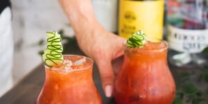 Photo de la Recette: Bloody au Concombre