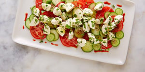 Bocconcini et Légumes Marinés