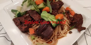 Photo de la Recette: Boeuf au Gingembre à la Mijoteuse