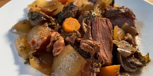Boeuf Bourguignon à la Mijoteuse