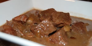 Boeuf Bourguignon (mijoteuse)