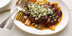 Photo de la Recette: Bœuf Braisé et Gremolata à la Feta