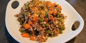 Photo de la Recette: Boeuf Carotte pour Chien