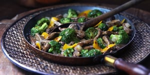 Photo de la Recette: Boeuf et Brocoli à L'orange