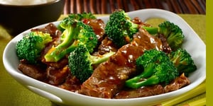 Photo de la Recette: Boeuf et Brocoli au Gingembre