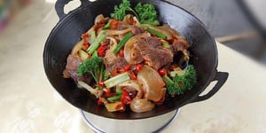 Photo de la Recette: Boeuf Frit en Papillote