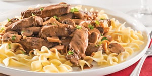 Boeuf Stroganoff à la Mijoteuse